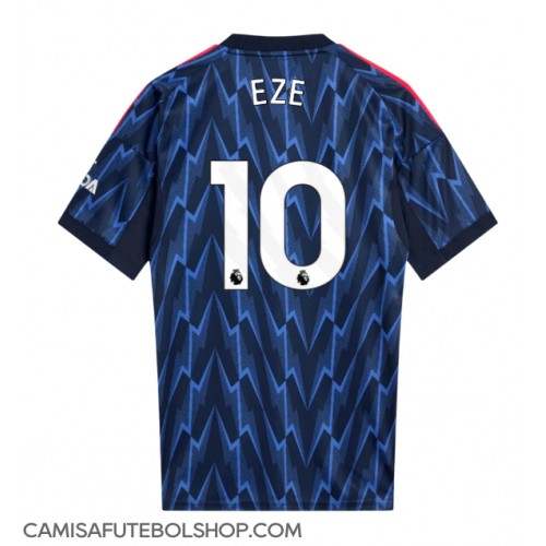Camisa de time de futebol Arsenal Eberechi Eze #10 Replicas 2º Equipamento 2025-26 Manga Curta Camisa de time de futebol Arsenal Eberechi Eze #10 Replicas 2º Equipamento 2025-26 Manga Curta